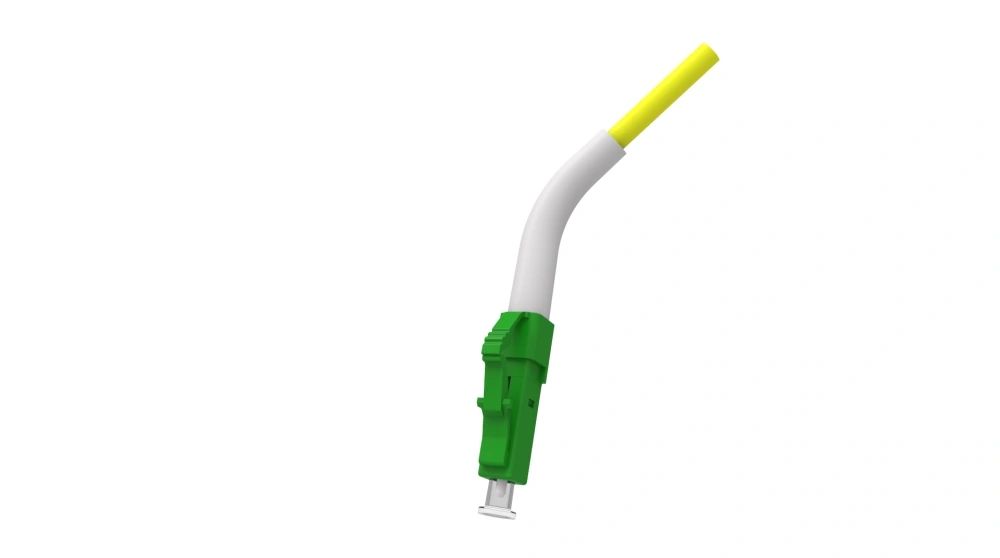 LC Fiber Optic Connector with Short Boot