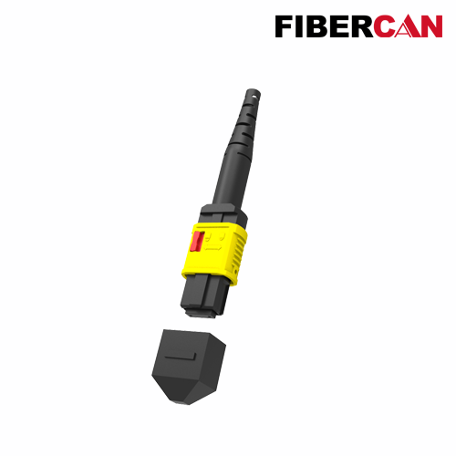 MPO Connector with lock function